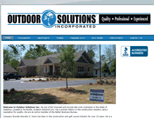 Tablet Screenshot of outdoorsolutions4u.com